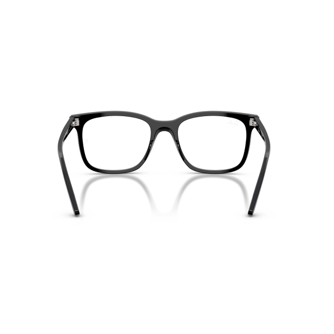 Ray-Ban RB 5446 Col.2000 Cal.51: occhiale da vista, calibro 51, colore 2000. Materiale/finitura celluloide nero lucido, colore principale nero.