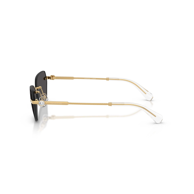 Swarovski SK 7038 Col.400487 Cal.58: occhiale da sole, calibro 58, colore 400487. Materiale/finitura metallo oro, colore principale oro, lenti grigio scuro.
