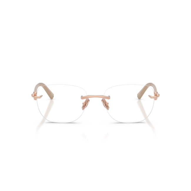 Tiffany & Co. TF 1170D Col.6105 Cal.54: occhiale da vista, calibro 54, colore 6105. Materiale/finitura metallo oro rosa, colore principale oro.