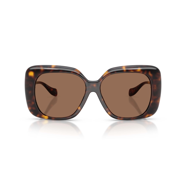 Versace VE 4499U Col.108/73 Cal.57: occhiale da sole, calibro 57, colore 108/73. Materiale/finitura celluloide marrone tartarugato, colore principale marroni, lenti marrone scuro.