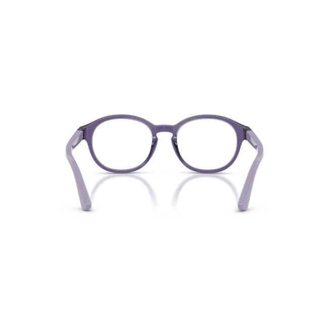 Vogue Kids VY 2041 col. 3267 è una montatura da vista in acetato viola trasparente e calibro 45.