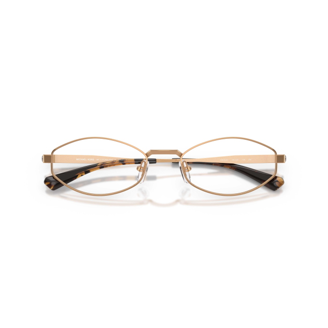 MICHAEL KORS MK 1175 PALO ALTO Col.19053C Cal.56: occhiale da vista, calibro 56, colore 19053C. Materiale/finitura metallo oro beige, colore principale oro.