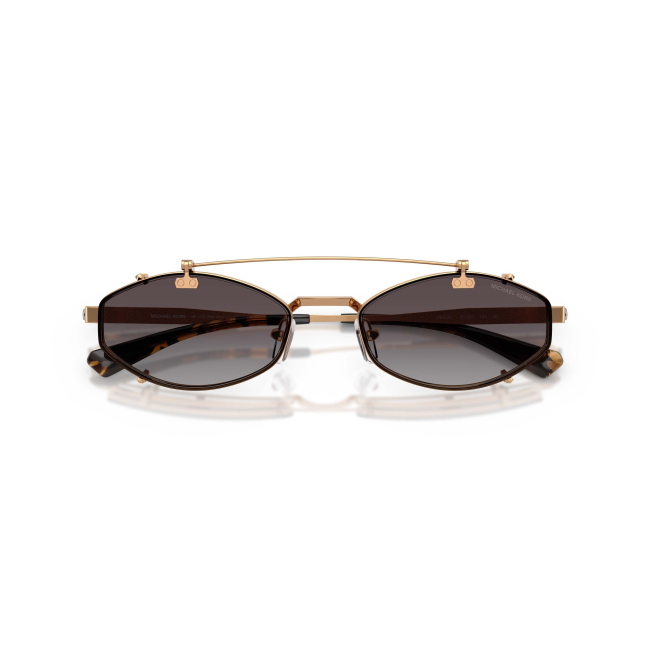 MICHAEL KORS MK 1175 PALO ALTO Col.19053C Cal.56: occhiale da vista, calibro 56, colore 19053C. Materiale/finitura metallo oro beige, colore principale oro.