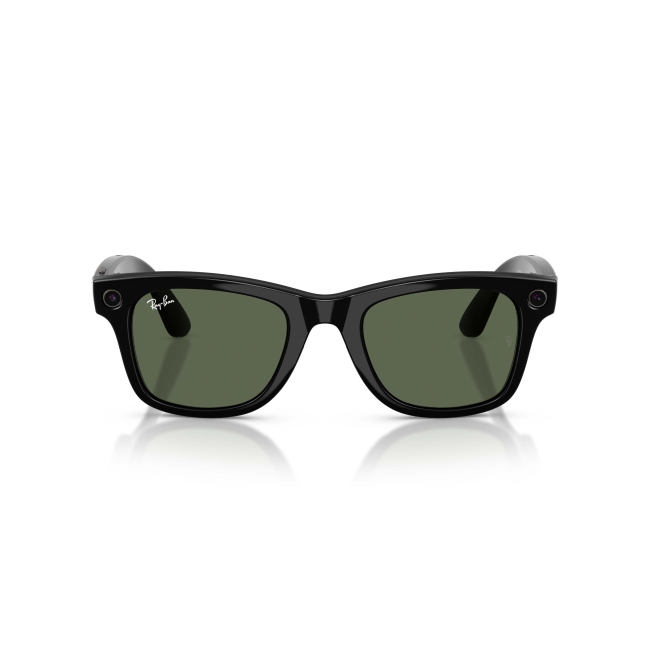 Ray-ban Meta Gen 2 RW 4012 WAYFARER col. 601/71 è un occhiale da sole in acetato nero lucido e calibro 53.