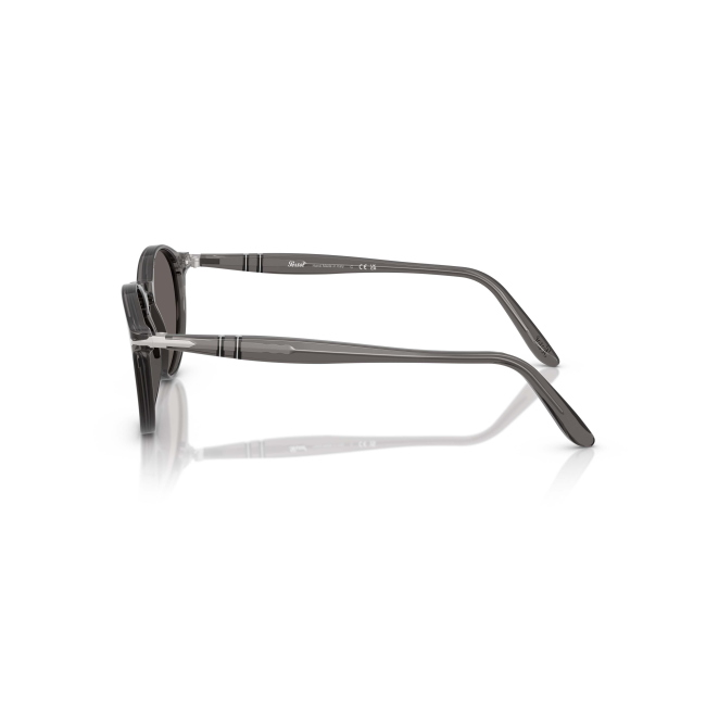 Persol PO 3092SM Col.1196/B1 Cal.50: occhiale da sole, calibro 50, colore 1196/B1. Materiale/finitura celluloide grigia trasparente, colore principale grigio, lenti grigio scuro.