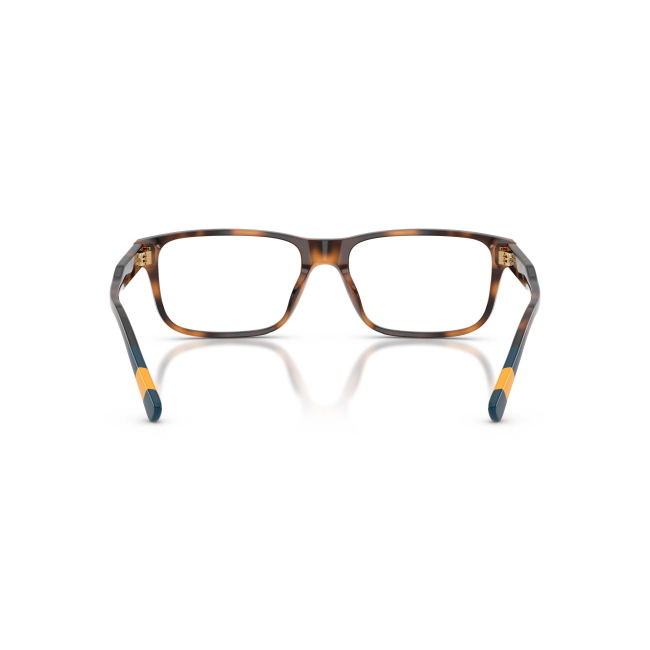 Polo Ralph Lauren PH 2302U col. 5003 è una montatura da vista in acetato marrone tartarugato e calibro 57.