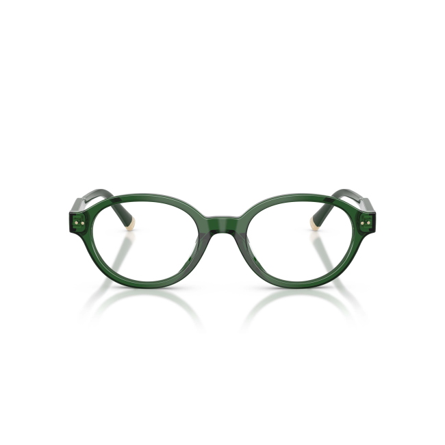 Polo Ralph Lauren PH 2305U col. 6361 è una montatura da vista in acetato trasparente verde scuro e calibro 50.