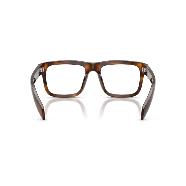 Prada VPR D02 col. 20D-1O1 combina acetato MARRONE TARTARUGATO con una forma Rettangolare. Calibro 54, per un risultato moderno e portabile.