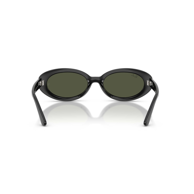 Ray-Ban RB 2223 Col.901/31 Cal.54: occhiale da sole, calibro 54, colore 901/31. Materiale/finitura celluloide nero lucido, colore principale nero, lenti grigio verde g15.