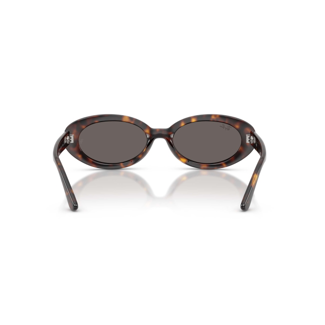 Ray-Ban RB 2223 Col.902/B1 Cal.54: occhiale da sole, calibro 54, colore 902/B1. Materiale/finitura celluloide marrone tartarugato, colore principale marroni, lenti grigio scuro.