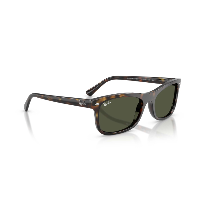 Ray-Ban RB 2226 col. 710/31 è un occhiale da sole in acetato marrone tartarugato e calibro 54.