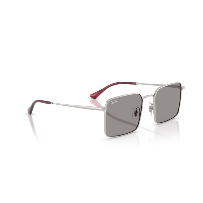 Ray-Ban RB 3782 col. 003/1: occhiale da sole in METALLO ARGENTO con lenti GRIGIO, calibro 53. Una variante curata nei dettagli e nelle proporzioni.