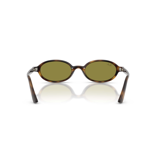 Ray-Ban RB 4472 col. 1359/2 è un occhiale da sole in acetato marrone tartarugato e calibro 51.