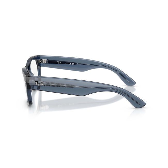 Ray-Ban RB 0832V MEGA WAYFARER II col. 8223 è un occhiale da sole in acetato blu trasparente e calibro 52.