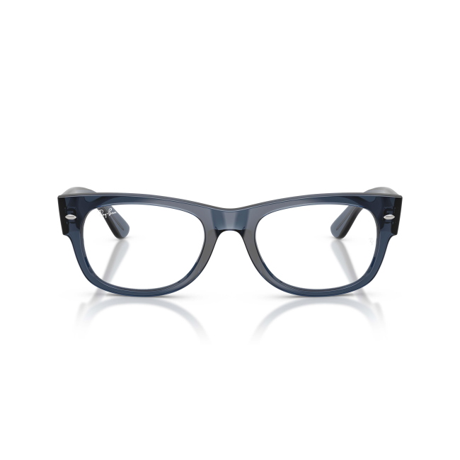 Ray-Ban RB 0832V MEGA WAYFARER II col. 8223 è un occhiale da sole in acetato blu trasparente e calibro 52.