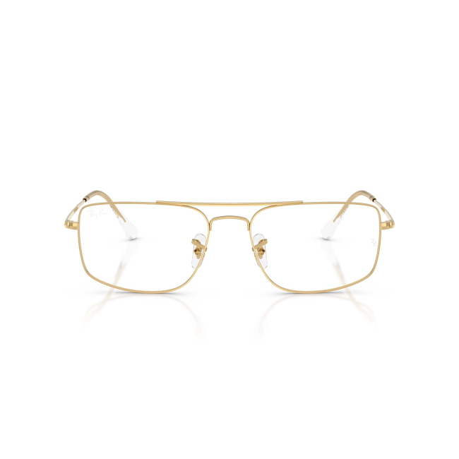 Ray-Ban RB 6579 col. 2500 è una montatura da vista in metallo oro e calibro 56.