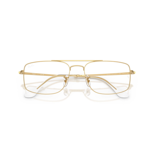 Ray-Ban RB 6579 col. 2500 è una montatura da vista in metallo oro e calibro 56.