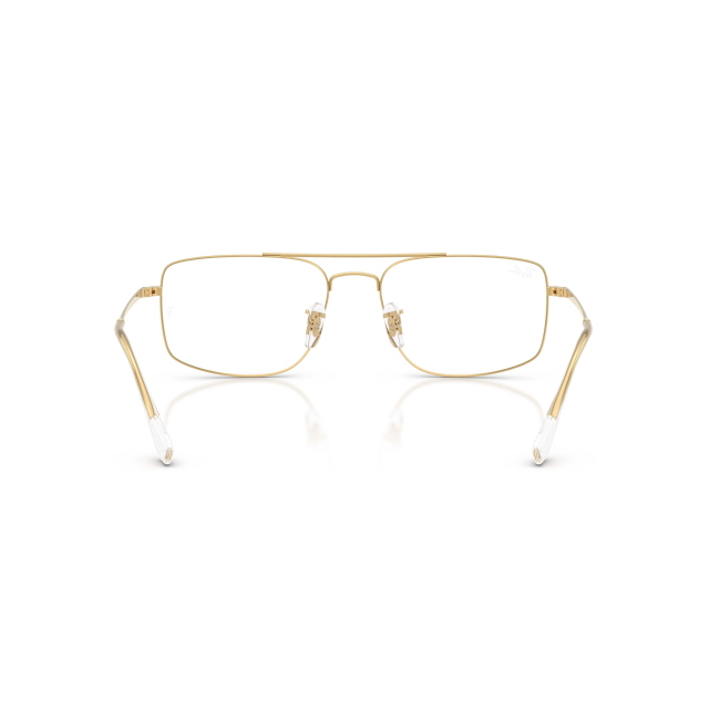 Ray-Ban RB 6579 col. 2500 è una montatura da vista in metallo oro e calibro 56.