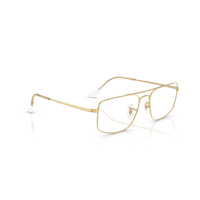 Ray-Ban RB 6579 col. 2500 è una montatura da vista in metallo oro e calibro 56.