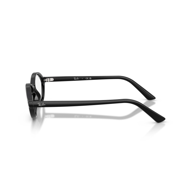 Ray-Ban RB 7265 Col.8260 Cal.52: occhiale da vista, calibro 52, colore 8260. Materiale/finitura celluloide nero lucido, colore principale nero.