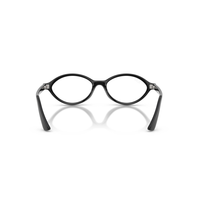Ray-Ban RB 7265 Col.8260 Cal.52: occhiale da vista, calibro 52, colore 8260. Materiale/finitura celluloide nero lucido, colore principale nero.