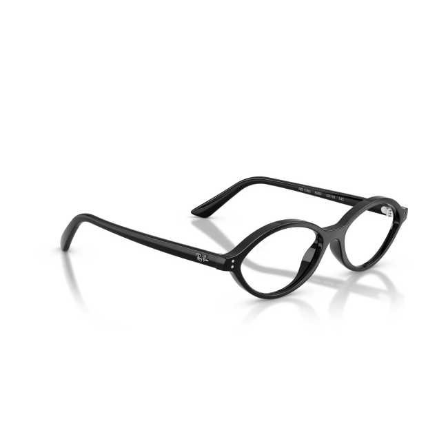 Ray-Ban RB 7265 Col.8260 Cal.52: occhiale da vista, calibro 52, colore 8260. Materiale/finitura celluloide nero lucido, colore principale nero.