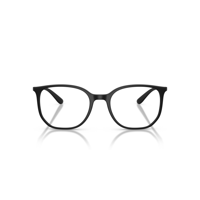 Ray-Ban RX 7397 Col.5204 Cal.50: occhiale da vista, calibro 50, colore 5204. Materiale/finitura celluloide nero satinato, colore principale nero.