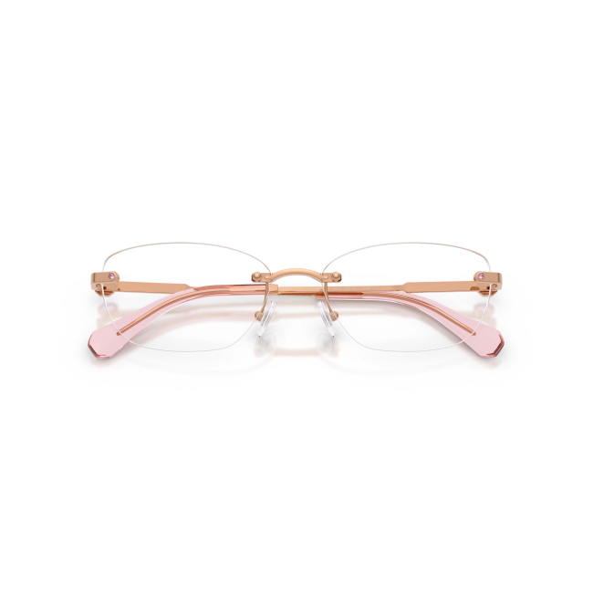 Swarovski SK 1037 col. 4014 è una montatura da vista da donna in metallo oro rosa, dalla forma ovale e calibro 54.