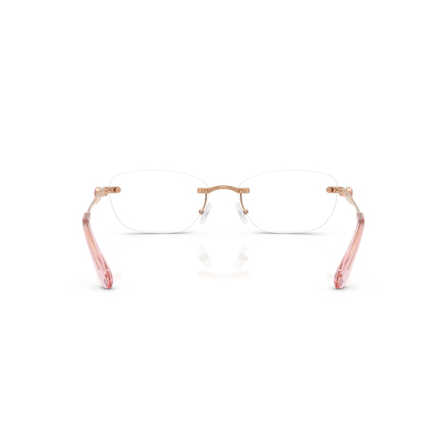 Swarovski SK 1037 col. 4014 è una montatura da vista da donna in metallo oro rosa, dalla forma ovale e calibro 54.