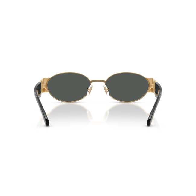 Versace VE 2299 col. 1002/87 è un occhiale da sole da uomo in metallo oro, dalla forma ovale e calibro 56.