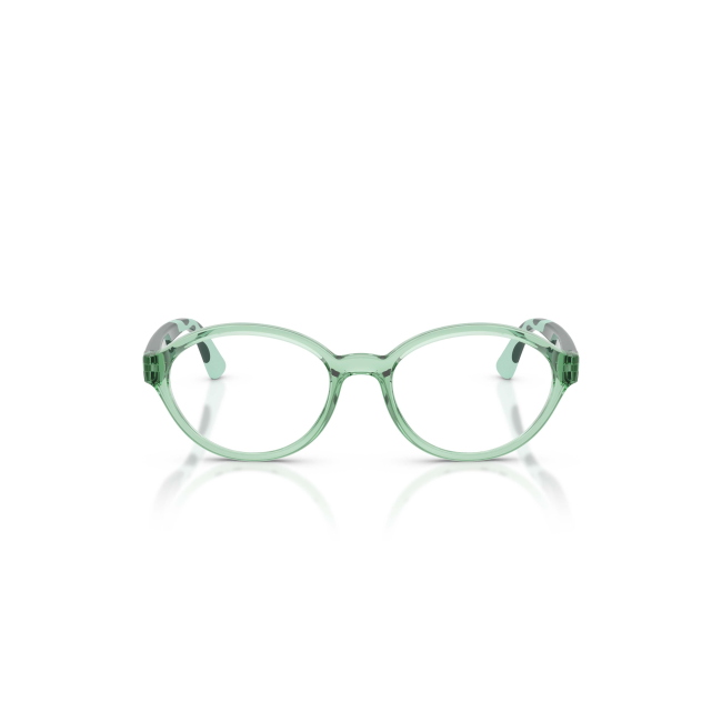 Vogue Kids VY 2043 Col.3043 Cal.45: occhiale da vista, calibro 45, colore 3043. Materiale/finitura celluloide verde trasparente, colore principale verde.
