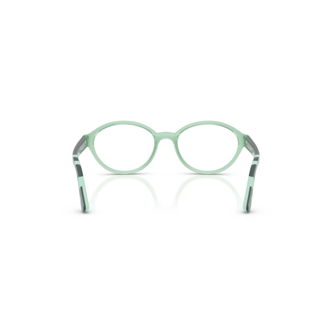 Vogue Kids VY 2043 Col.3043 Cal.45: occhiale da vista, calibro 45, colore 3043. Materiale/finitura celluloide verde trasparente, colore principale verde.