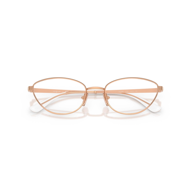 Vogue VO 4355 col. 5152 è una montatura da vista in metallo oro rosa e calibro 54.