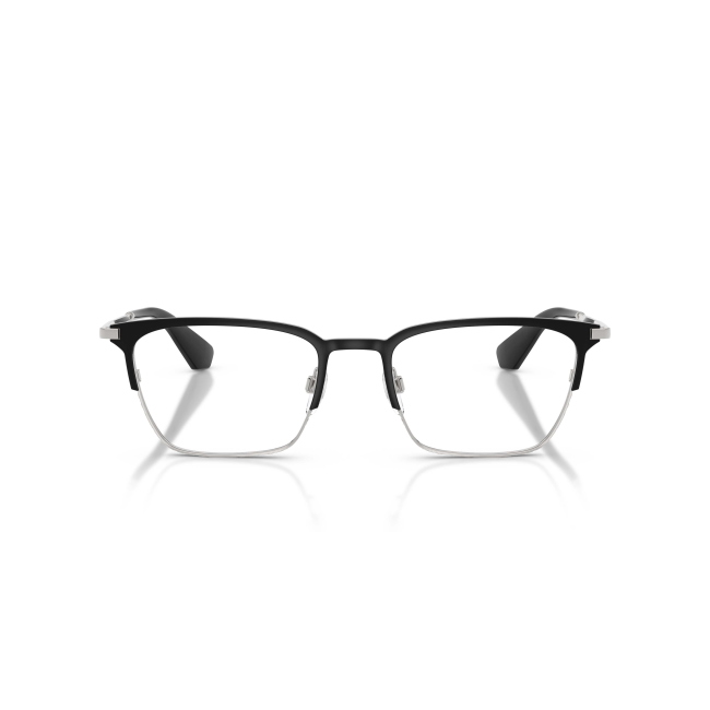 Burberry BE 1401 col. 1005 è una montatura da vista in metallo nero e argento e calibro 54.