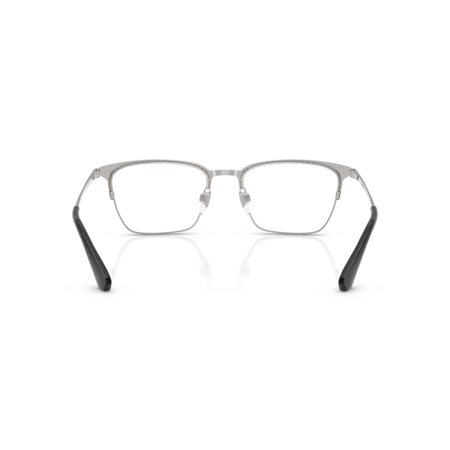 Burberry BE 1401 col. 1005 è una montatura da vista in metallo nero e argento e calibro 54.
