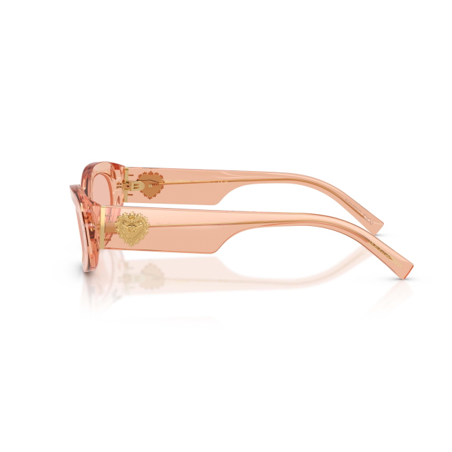 Dolce & Gabbana DG 4537 Col.3226/84 Cal.53: occhiale da sole, calibro 53, colore 3226/84. Materiale/finitura celluloide rosa trasparente, colore principale rosa, lenti rosa scuro.