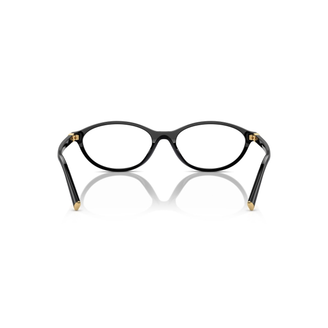 Miu Miu VMU 09X col. 16K-1O1 è una montatura da vista in acetato nero lucido e calibro 53.