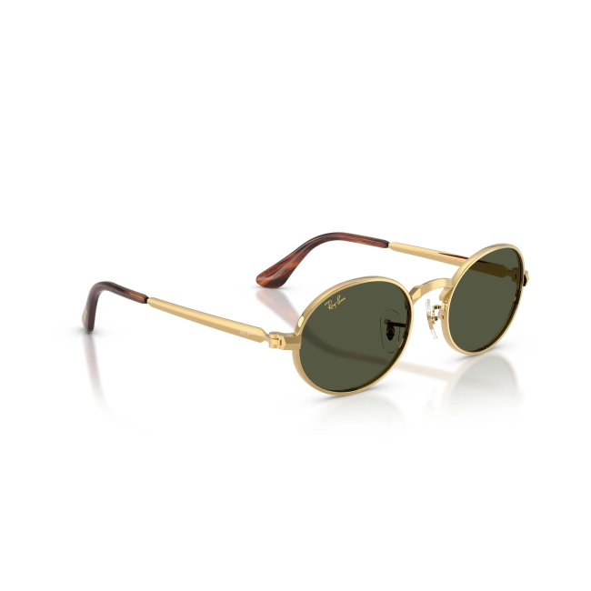 Ray-Ban RB 3931 A$AP ROCKY Col.001/31 Cal.54: occhiale da sole, calibro 54, colore 001/31. Materiale/finitura metallo oro, colore principale oro, lenti grigio verde g15.