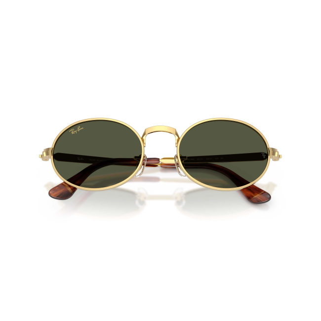 Ray-Ban RB 3931 A$AP ROCKY Col.001/31 Cal.54: occhiale da sole, calibro 54, colore 001/31. Materiale/finitura metallo oro, colore principale oro, lenti grigio verde g15.