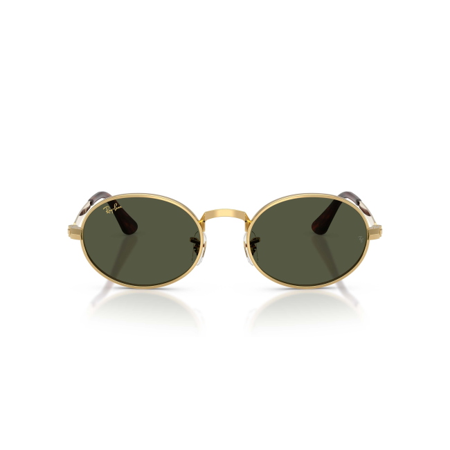 Ray-Ban RB 3931 A$AP ROCKY Col.001/31 Cal.54: occhiale da sole, calibro 54, colore 001/31. Materiale/finitura metallo oro, colore principale oro, lenti grigio verde g15.