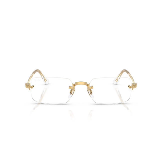 Ray-Ban RB 3928V A$AP ROCKY Col.2500 Cal.54: occhiale da vista, calibro 54, colore 2500. Materiale/finitura metallo oro, colore principale oro.