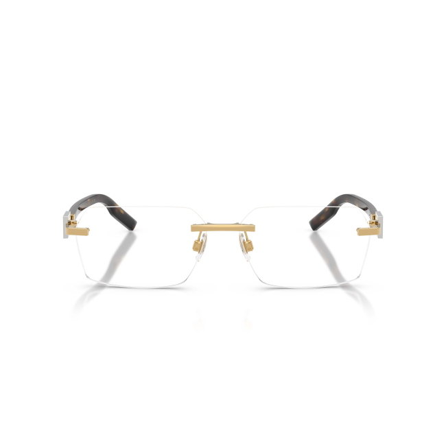 Dolce & Gabbana DG 1361 col. 02 è una montatura da vista da uomo in metallo oro, dalla forma rettangolare e calibro 60.