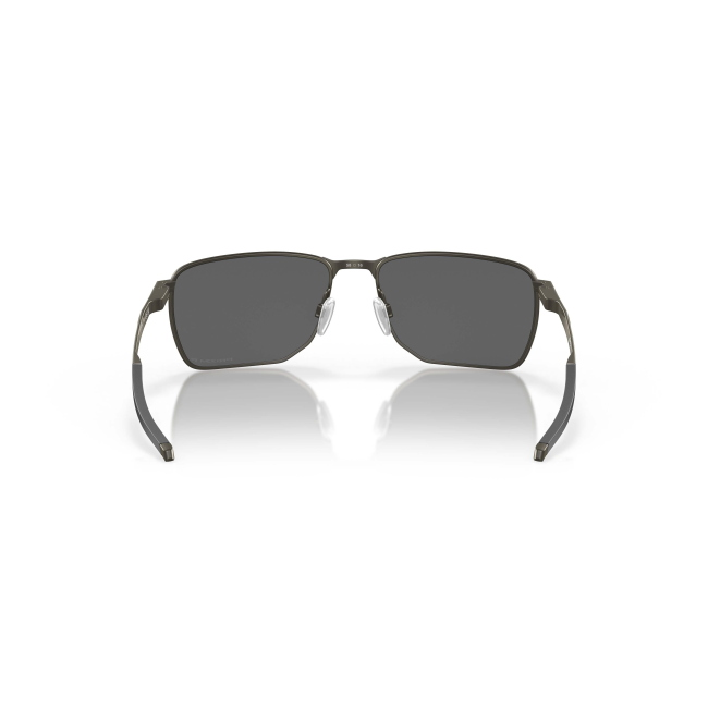 Oakley OO 4142 EJECTOR col. 03: occhiale da sole in METALLO CARBONIO con lenti PRIZM BLACK POLARIZED, calibro 58. Una variante curata nei dettagli e nelle proporzioni.
