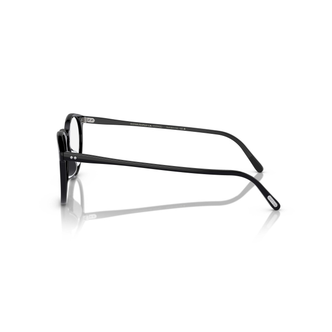 Oliver Peoples OV 5183 O'MALLEY col. 1005L è una montatura da vista da uomo in acetato nero lucido, dalla forma pantos e calibro 47.