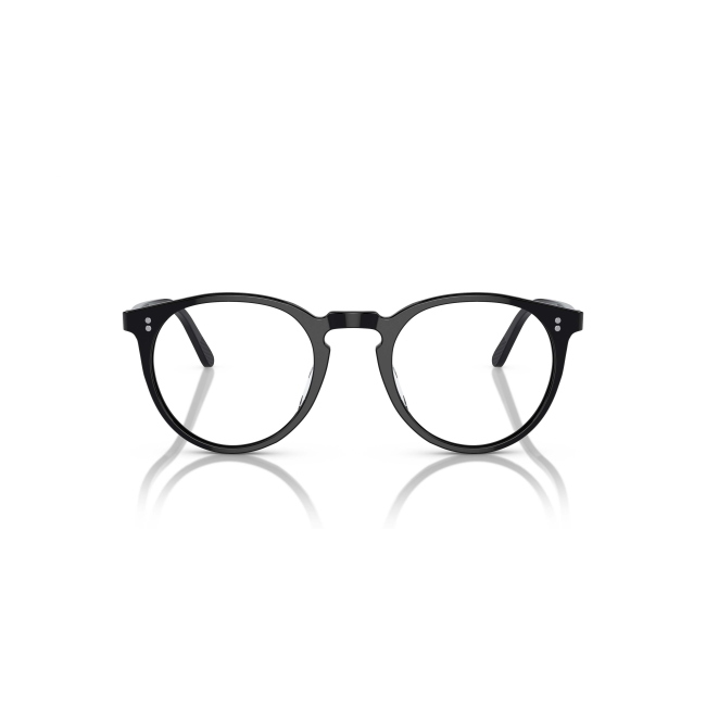 Oliver Peoples OV 5183 O'MALLEY col. 1005L è una montatura da vista da uomo in acetato nero lucido, dalla forma pantos e calibro 47.