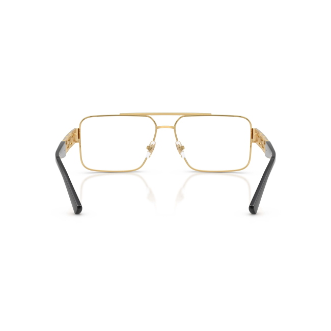 Versace VE 1308 Col.1002 Cal.58: occhiale da vista, calibro 58, colore 1002. Materiale/finitura metallo oro, colore principale oro.