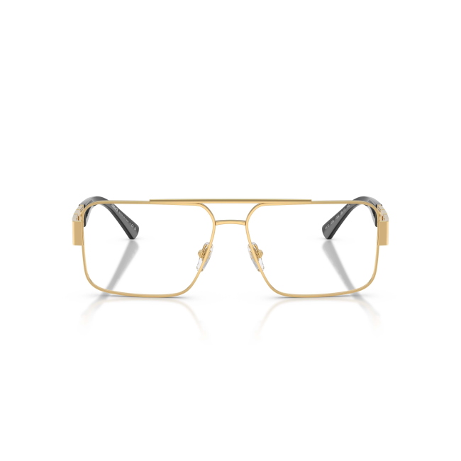Versace VE 1308 Col.1002 Cal.58: occhiale da vista, calibro 58, colore 1002. Materiale/finitura metallo oro, colore principale oro.