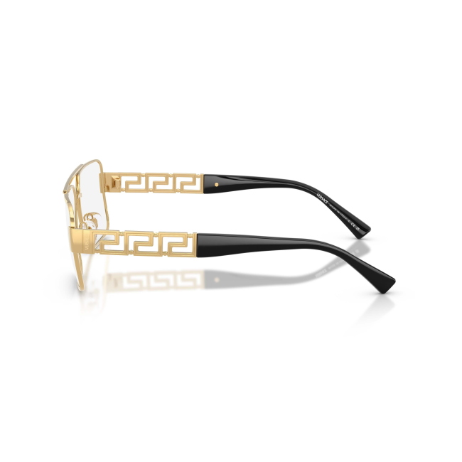 Versace VE 1308 Col.1002 Cal.58: occhiale da vista, calibro 58, colore 1002. Materiale/finitura metallo oro, colore principale oro.