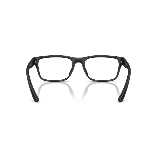 Emporio Armani EA 3276U col. 5001 è una montatura da vista in acetato nero gommato e calibro 56.