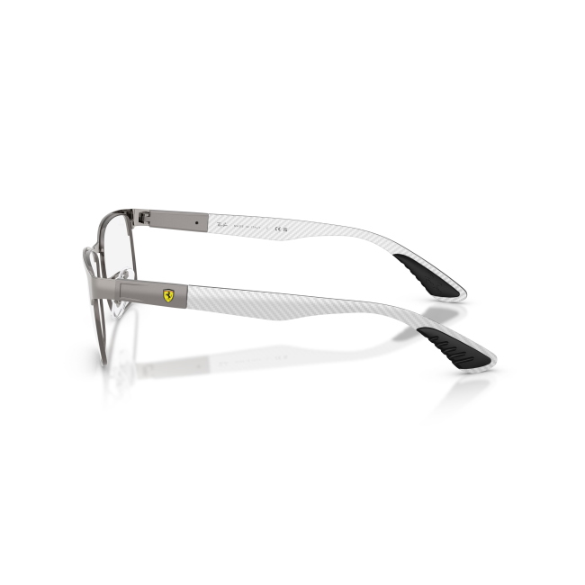 Ray-Ban Ferrari RB 8425M col. F099 è una montatura da vista in metallo grigio opaco/canna di fucile e calibro 55.